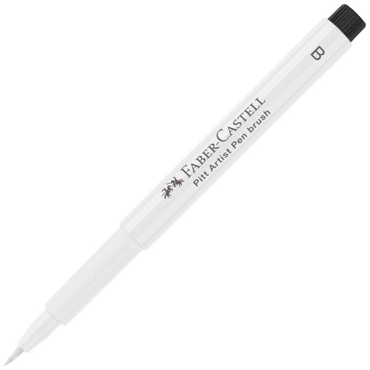 FABER CASTELL Tuschestift PITT ARTIST PEN B weiss Farbe: 101