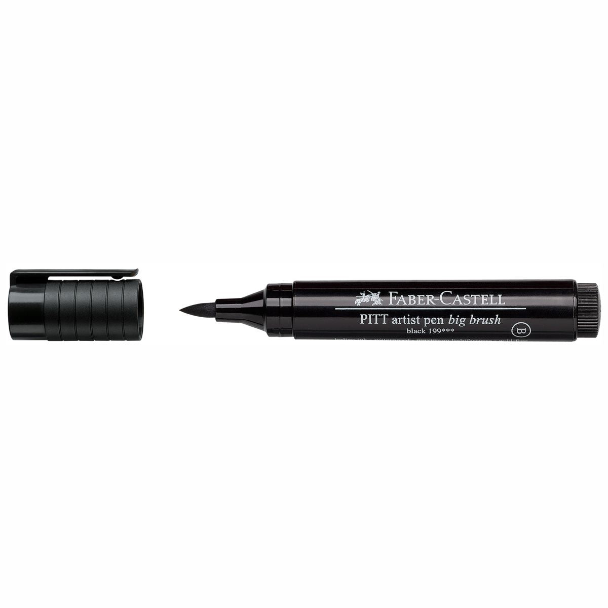 FABER CASTELL Tuschestift PITT ARTIST PEN BB schwarz Farbe: 199