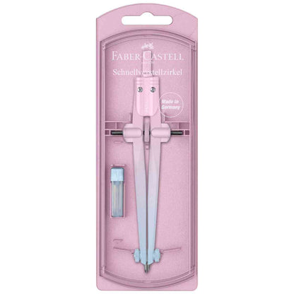 FABER CASTELL Schnellverstell Zirkel Stream Flow farbig sort