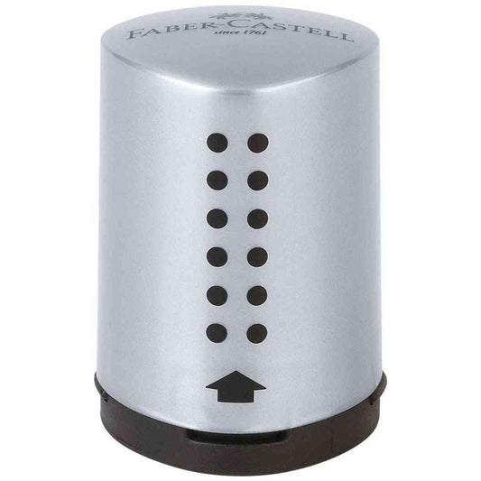 FABER CASTELL Dosenspitzer Grip 2001 Mini silber