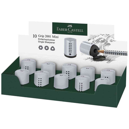 FABER CASTELL Dosenspitzer Grip 2001 Mini silber