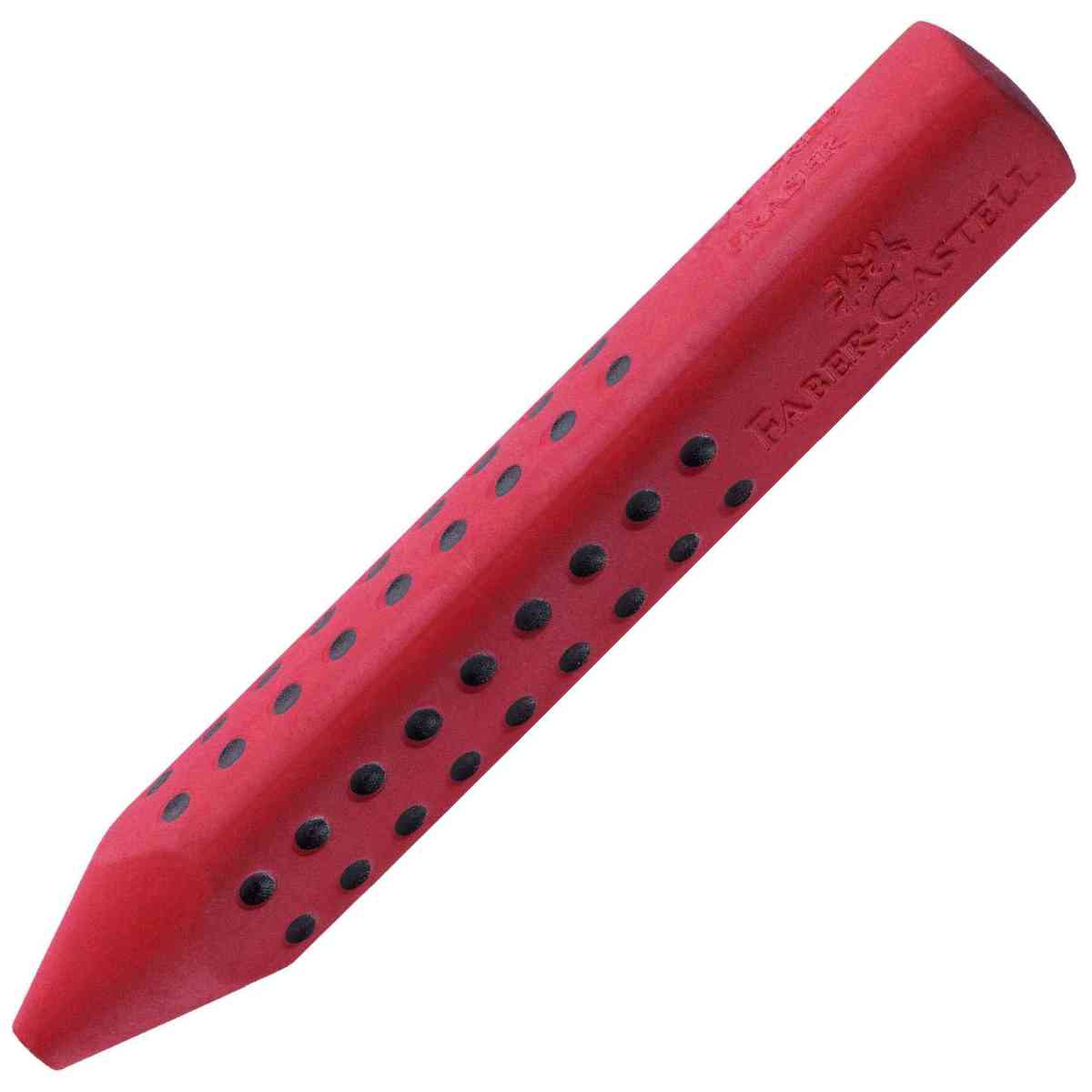FABER CASTELL Radiergummi GRIP 2001 dreikant rot / blau