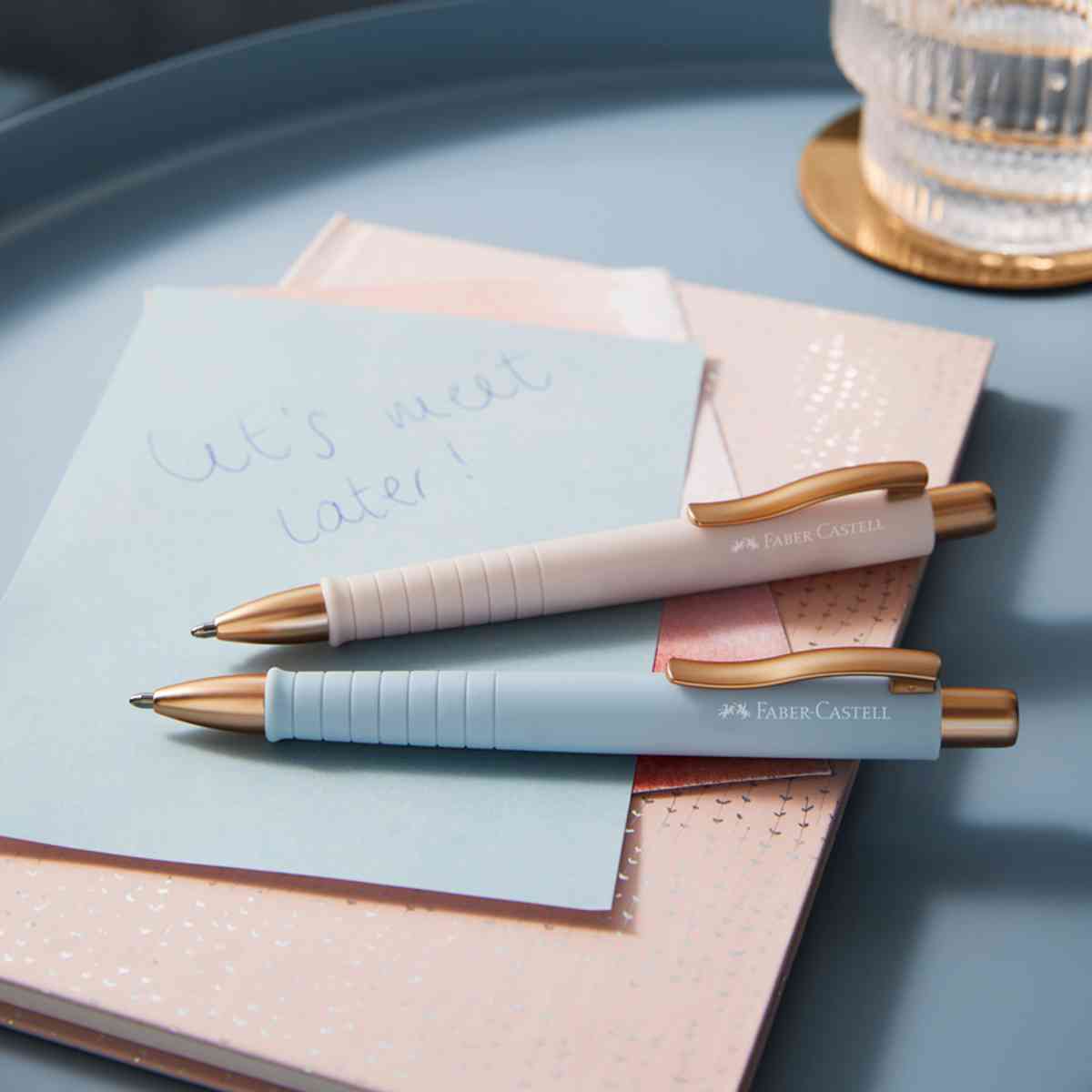 FABER CASTELL Kugelschreiber POLY BALL Urban XB pale rose