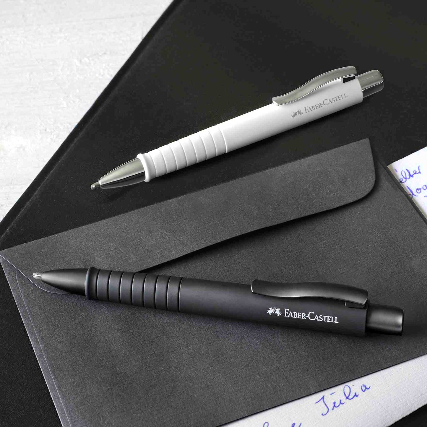 FABER CASTELL Kugelschreiber POLY BALL Urban XB All Black
