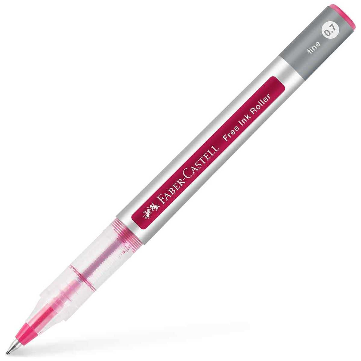 FABER CASTELL Tintenroller Free Ink fine 0,7mm weinrot