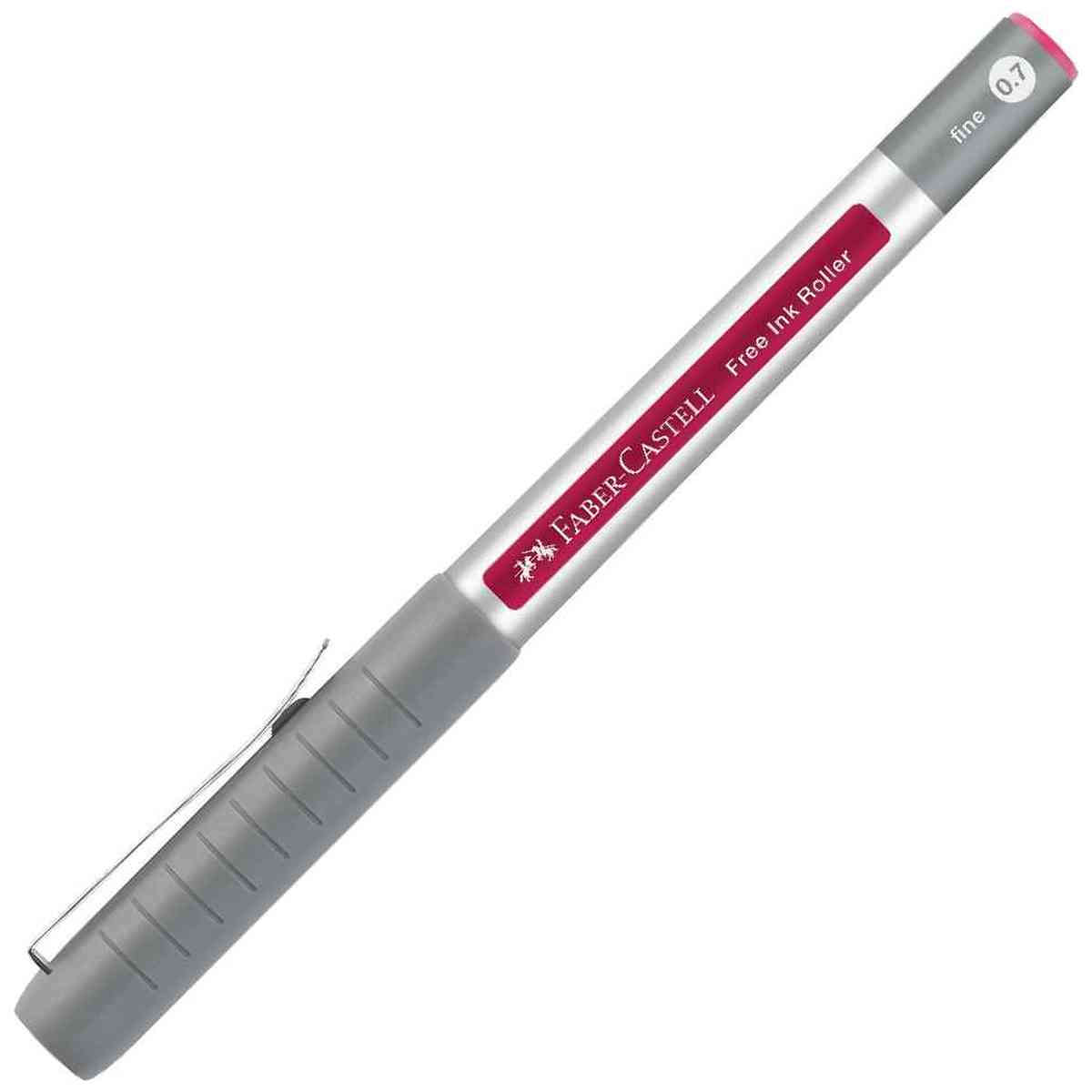 FABER CASTELL Tintenroller Free Ink fine 0,7mm weinrot