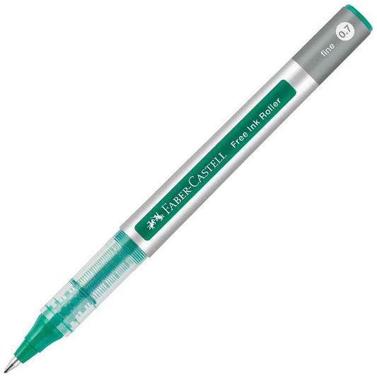 FABER CASTELL Tintenroller Free Ink fine 0,7mm grün
