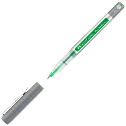 FABER CASTELL Tintenroller Free Ink fine 0,7mm grasgrün