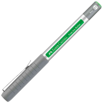 FABER CASTELL Tintenroller Free Ink fine 0,7mm grasgrün