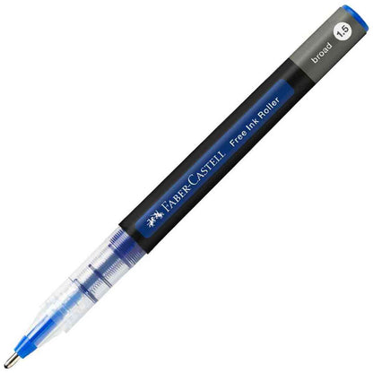 FABER CASTELL Tintenroller Free Ink broad 1,5mm blau