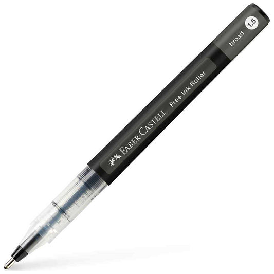 FABER CASTELL Tintenroller Free Ink broad 1,5mm schwarz
