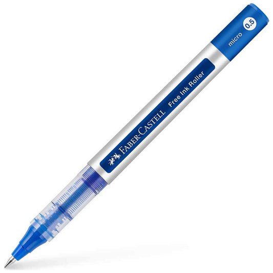 FABER CASTELL Tintenroller Free Ink micro 0,5mm blau