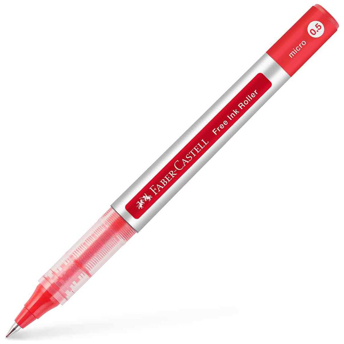 FABER CASTELL Tintenroller Free Ink micro 0,5mm rot