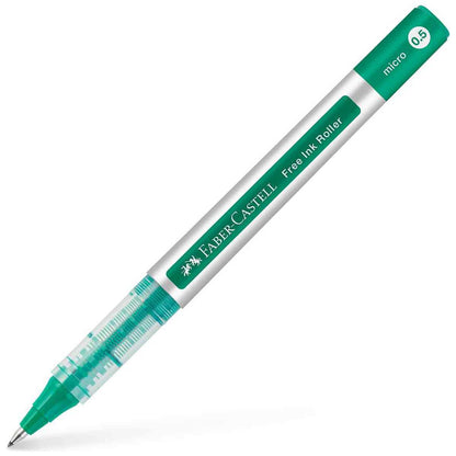 FABER CASTELL Tintenroller Free Ink micro 0,5mm grün