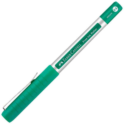 FABER CASTELL Tintenroller Free Ink micro 0,5mm grün