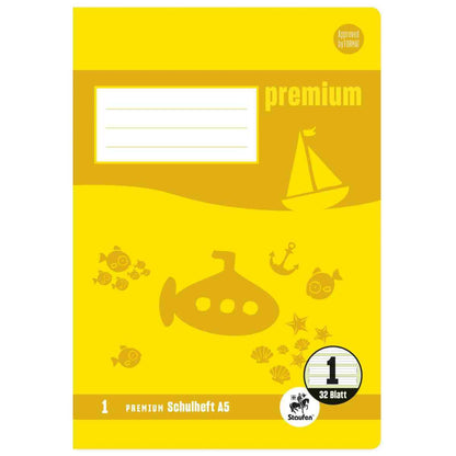 STAUFEN Premium Heft A5 32 Blatt LIN 1