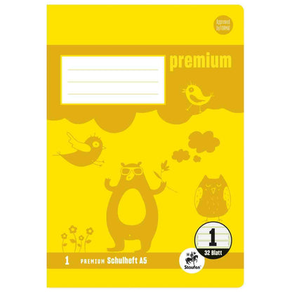 STAUFEN Premium Heft A5 32 Blatt LIN 1
