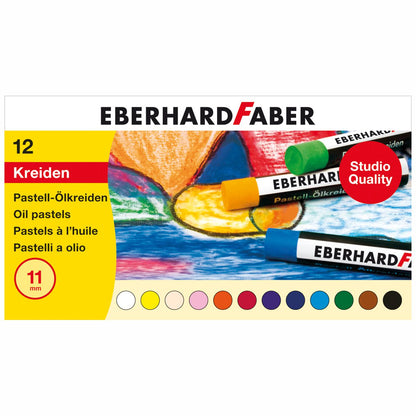 EBERHARD FABER Ölpastellkreide 12 Stück