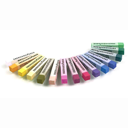EBERHARD FABER Soft Pastellkreiden 12 Farben im Kartonetui