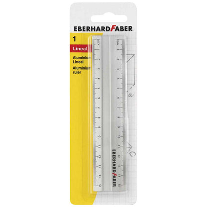 EBERHARD FABER Aluminiumlineal 15cm für Links- und Rechtshänder