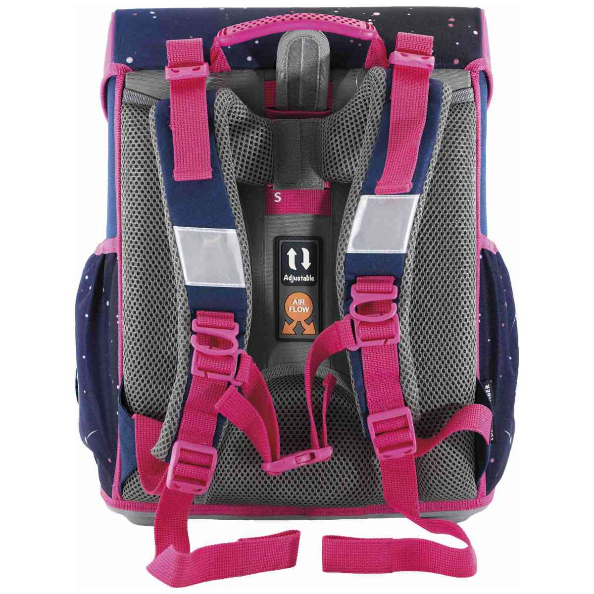 EBERHARD FABER Schulranzen Set EFAlino 4-teilig -EINHORN- blau/pink