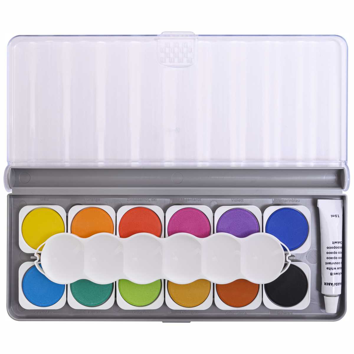 EBERHARD FABER Deckfarbkasten Winner 12 Farben aus 51% Recycling Material