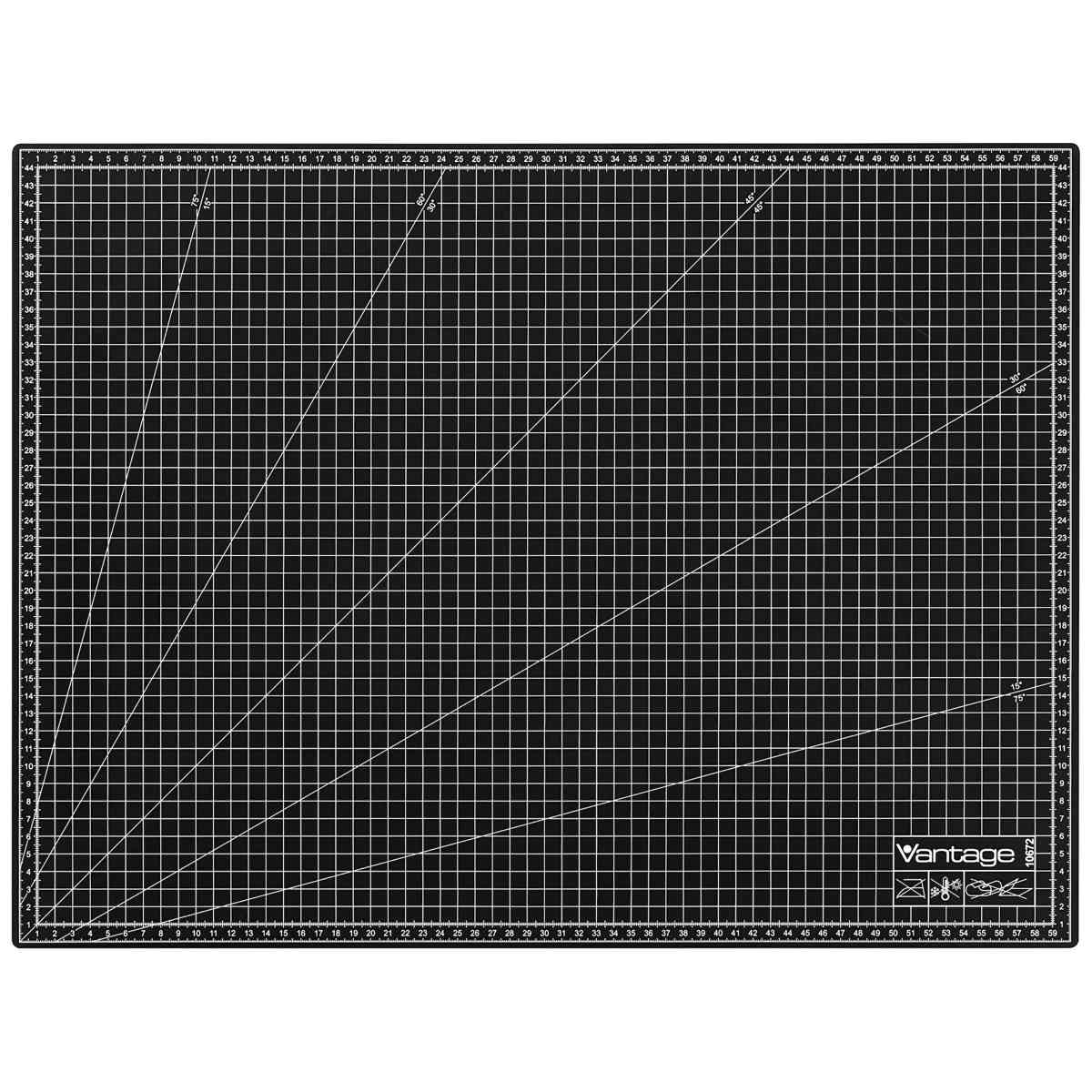 DAHLE Schneidematte Vantage schwarz 45x60cm 5-Schichten selbstheilend