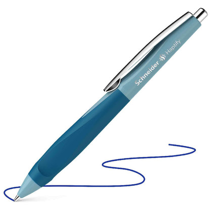 SCHNEIDER Kugelschreiber Haptify eisblau/petrol