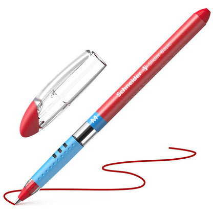 SCHNEIDER Kugelschreiber SLIDER BASIC M rot