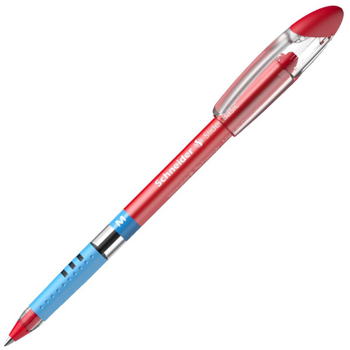 SCHNEIDER Kugelschreiber SLIDER BASIC M rot