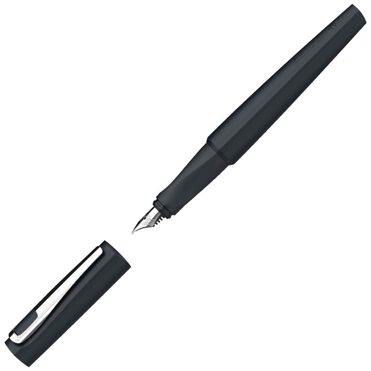 SCHNEIDER Füllhalter Tomo M all black Rechts + Links