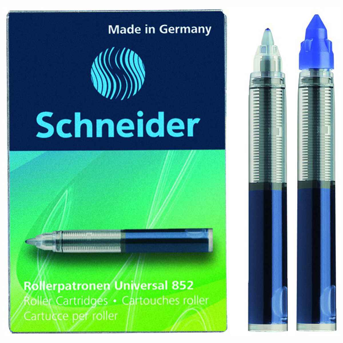 SCHNEIDER Rollerpatrone 852 M blau 5 Stück