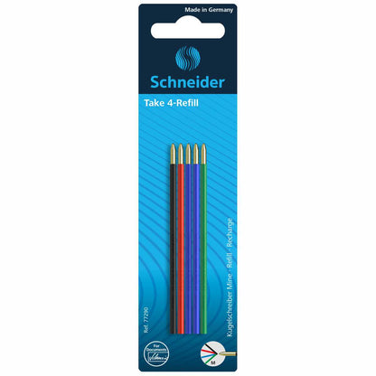 SCHNEIDER Kugelschreibermine für Take4 im 5 Stück Sparpack