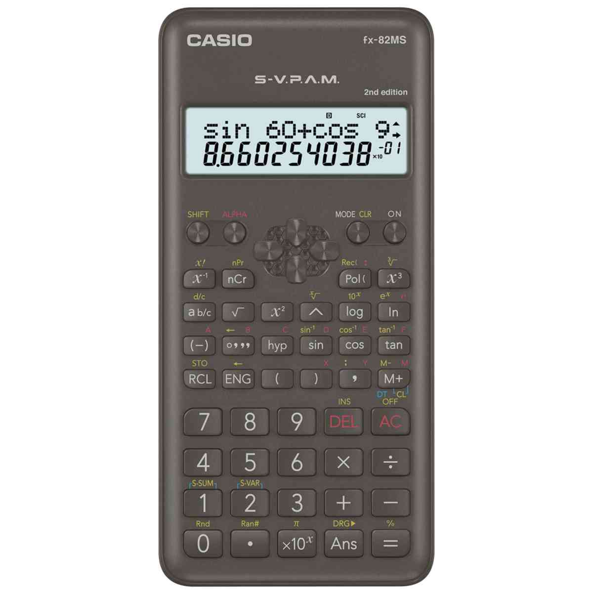 CASIO Schulrechner FX-82MS 2nd Edition Kartonverpackung