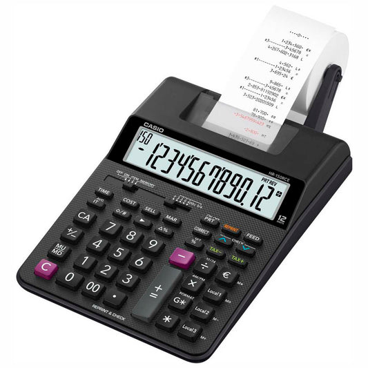CASIO Tischrechner HR-150RCE 12-stellig schwarz