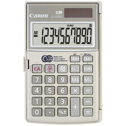 CANON Taschenrechner LS-10 TEG 10-stellig aus Recycling Material