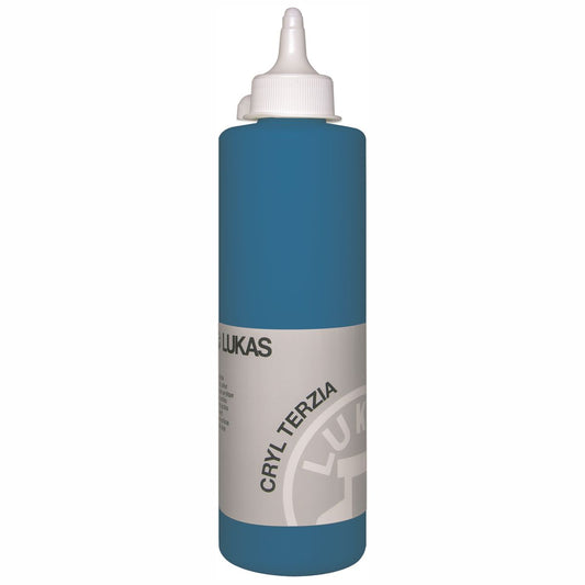LUKAS Acrylfarbe Cryl Terzia 500ml coelinblau (4921)