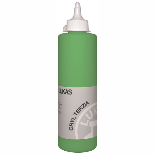 LUKAS Acrylfarbe Cryl Terzia 500ml chromgrün hell (4951)