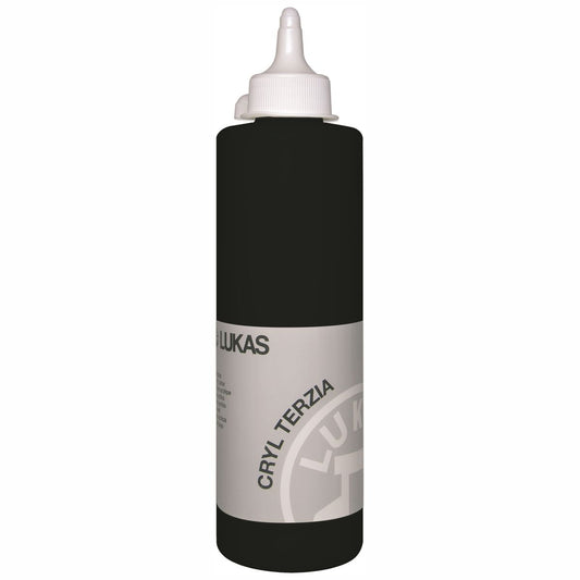 LUKAS Acrylfarbe Cryl Terzia 500ml elfenbeinschwarz (4982)