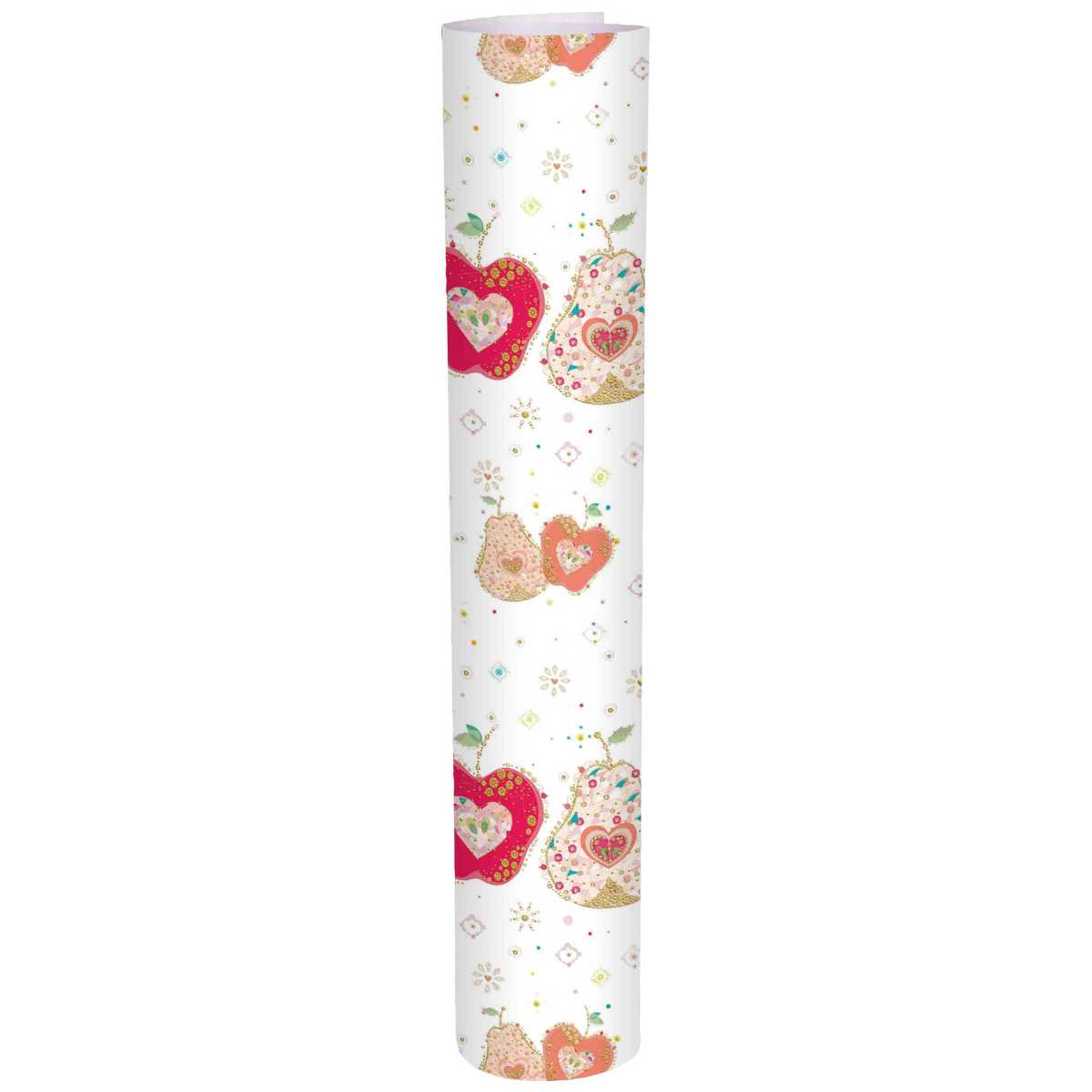 GOLDBUCH Geschenkpapier TURNOWSKY 50x70cm Apple & Pear in Love