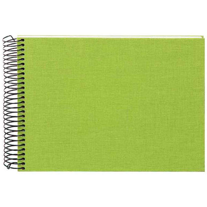 GOLDBUCH Spiralalbum Bella Vista 24x17 cm apfelgrün 40 weiße Seiten