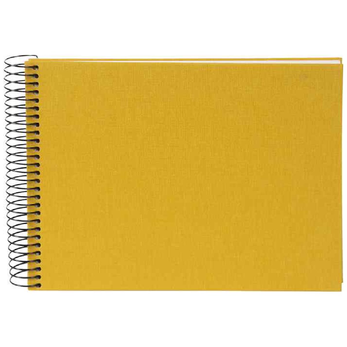 GOLDBUCH Spiralalbum Bella Vista 24x17 cm gelb 40 weiße Seiten