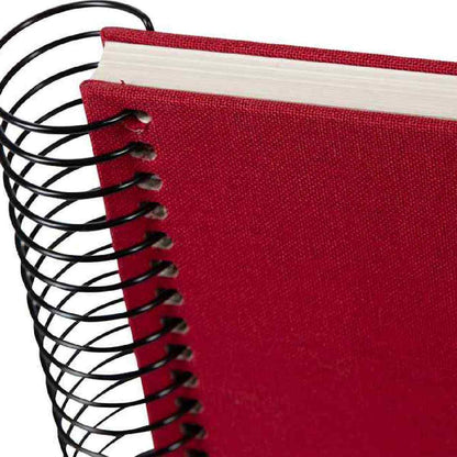 GOLDBUCH Spiralalbum Bella Vista 24x17 cm rot 40 weiße Seiten