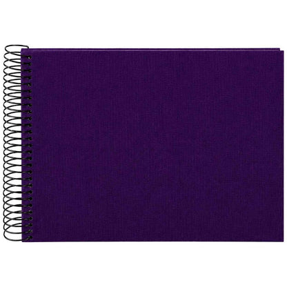 GOLDBUCH Spiralalbum Bella Vista 24x17 cm violett 40 weiße Seiten