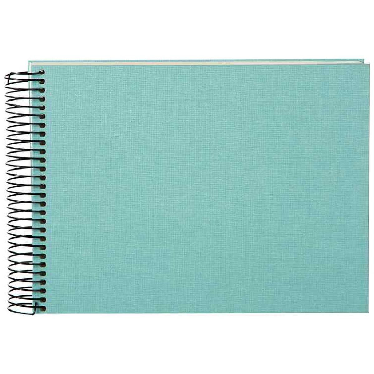 GOLDBUCH Spiralalbum Bella Vista 24x17 cm aqua 40 weiße Seiten