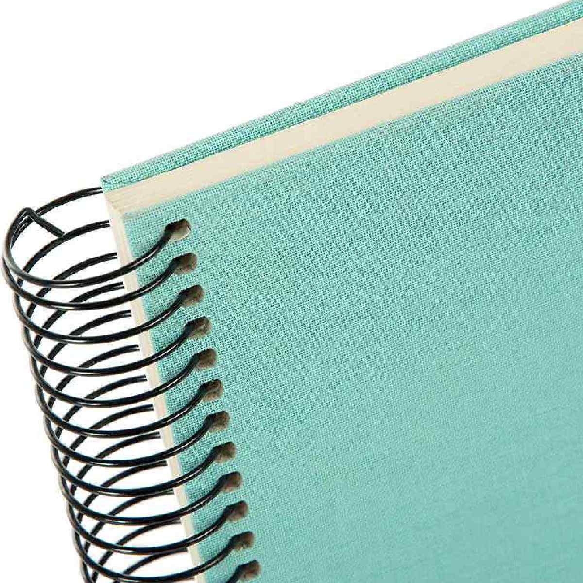 GOLDBUCH Spiralalbum Bella Vista 24x17 cm aqua 40 weiße Seiten