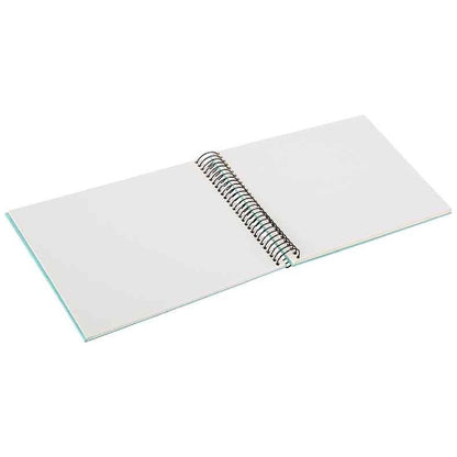 GOLDBUCH Spiralalbum Bella Vista 24x17 cm aqua 40 weiße Seiten