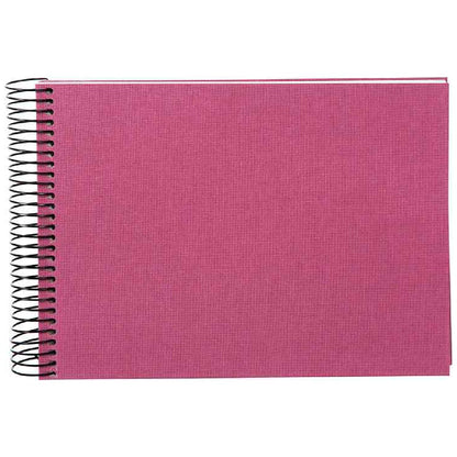 GOLDBUCH Spiralalbum Bella Vista 24x17 cm fuchsia 40 weiße Seiten