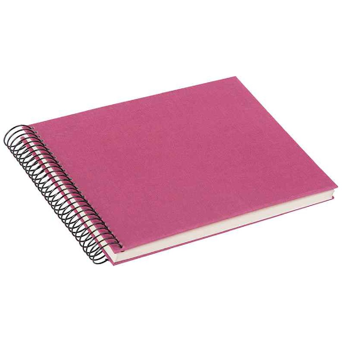 GOLDBUCH Spiralalbum Bella Vista 24x17 cm fuchsia 40 weiße Seiten