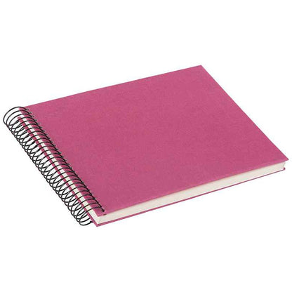 GOLDBUCH Spiralalbum Bella Vista 24x17 cm fuchsia 40 weiße Seiten